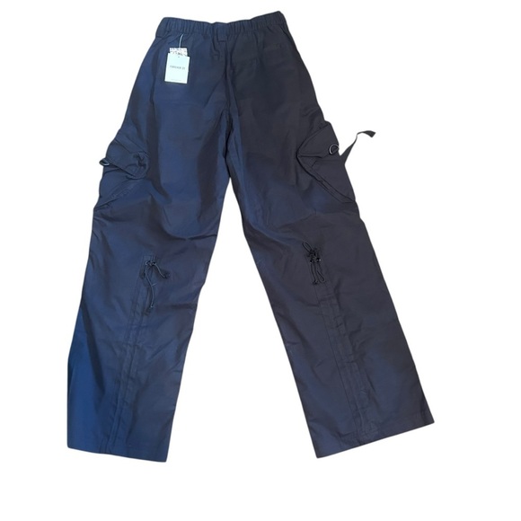 Forever 21 Cargo Utility Pants in Black size Small New with tags Goth Y2K - Picture 5 of 10